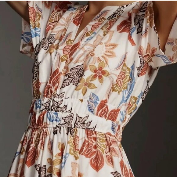 Anthropologie Somerset Maxi Dress Size L - Picture 2 of 8